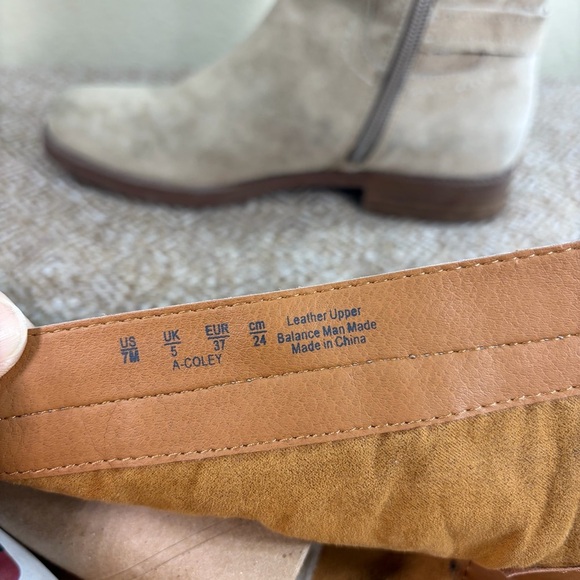 Sarto by Franco Sarto Coley Knee High Riding Boot Sz 7M Suede Leather Boho Party - Picture 8 of 11